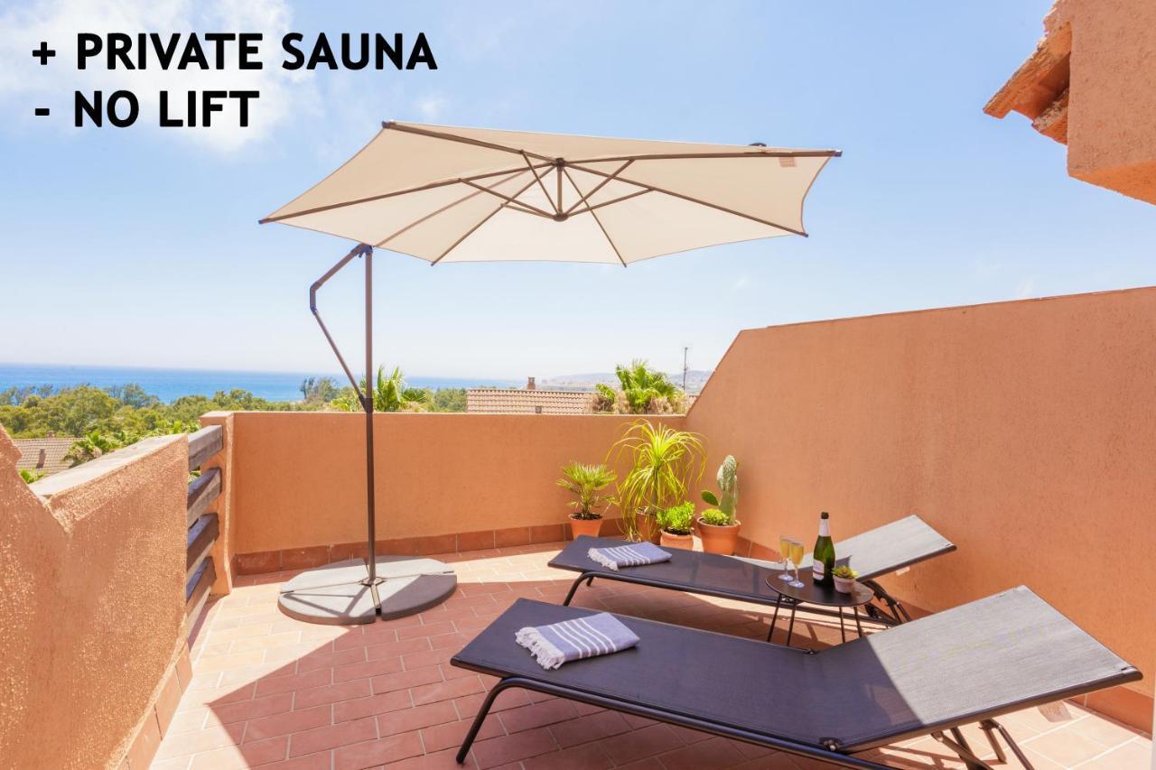 Fresh Penthouse Apartment With Great Sea Views Casares Exterior foto